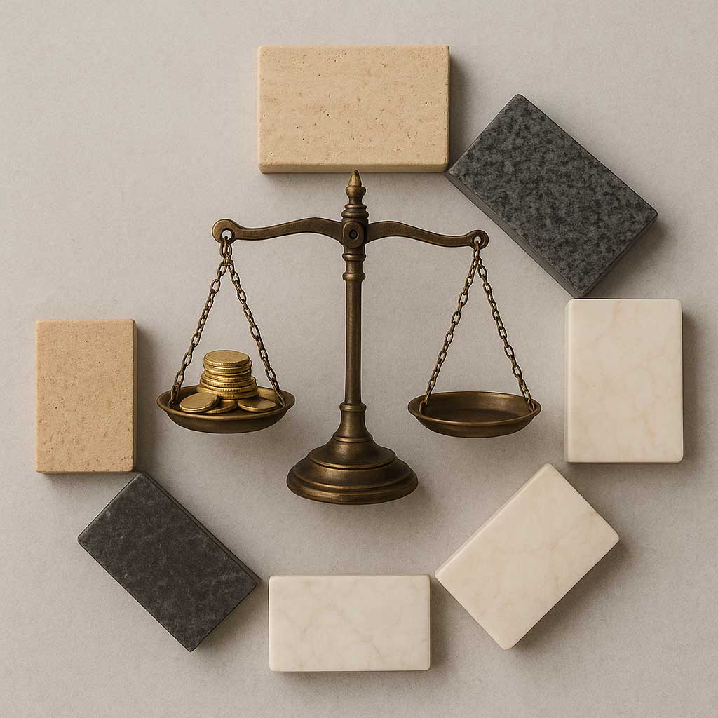قیمت سنگ 2 مرروی بر قیمت سنگ